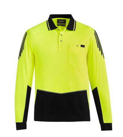 HI-VIS FLUX L/S POLO (ZH310) - Hurrell | Uniform Solutions & Merchandise