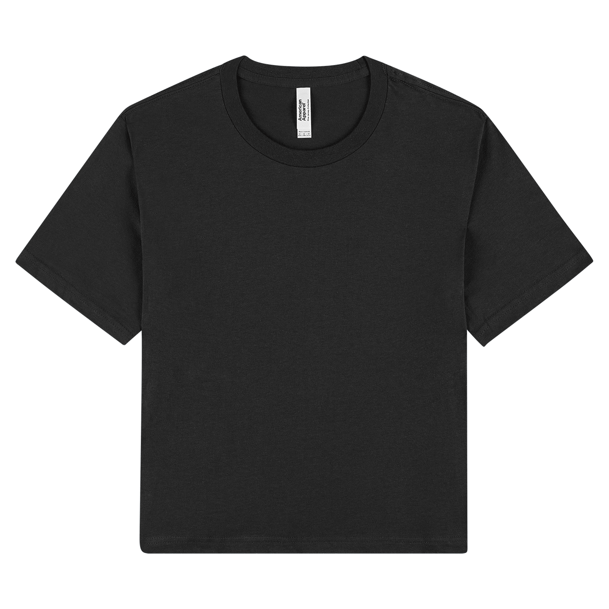 102 American Apparel Women's Fine Jersey Boxy T-Shirt - Image 4