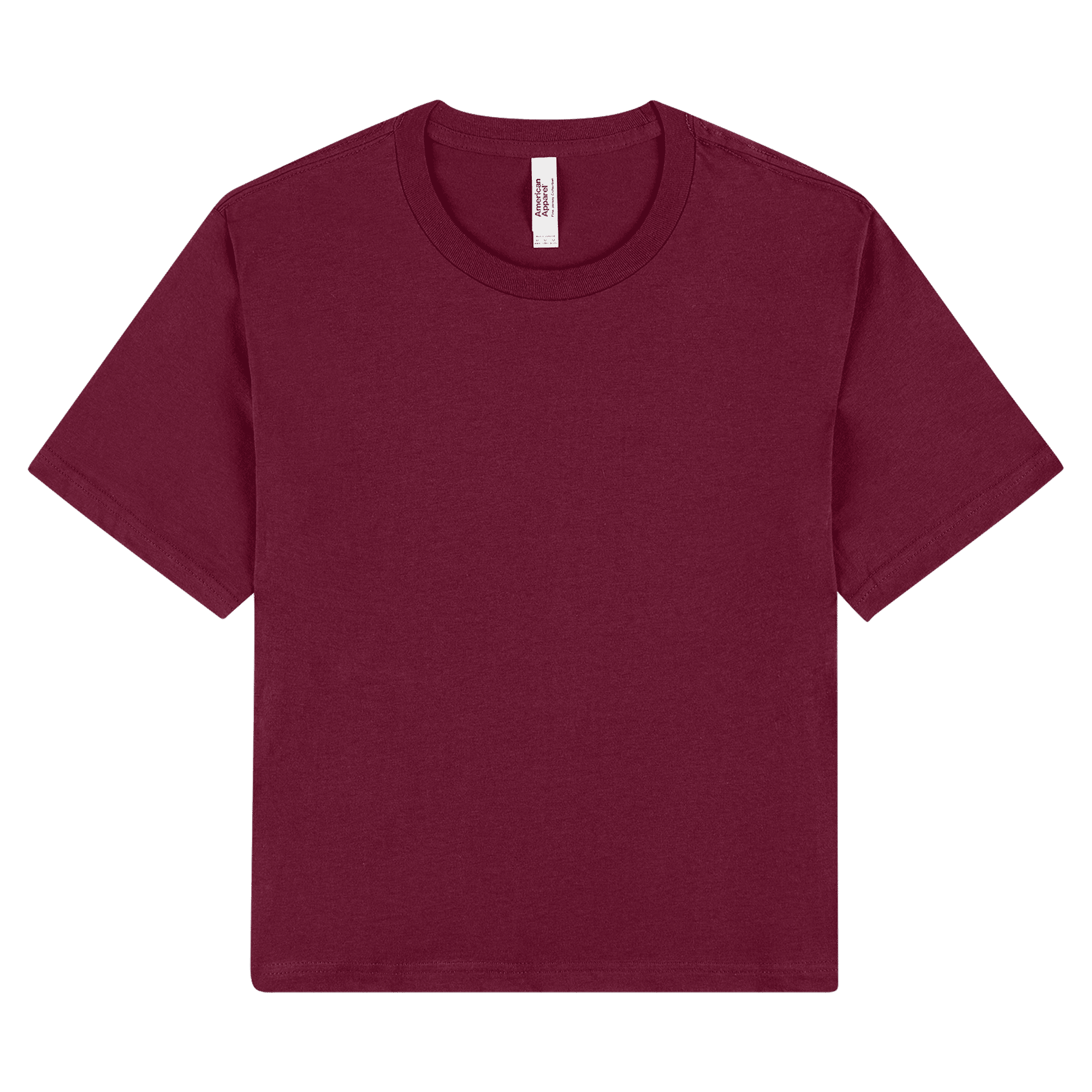 102 American Apparel Women's Fine Jersey Boxy T-Shirt - Image 6