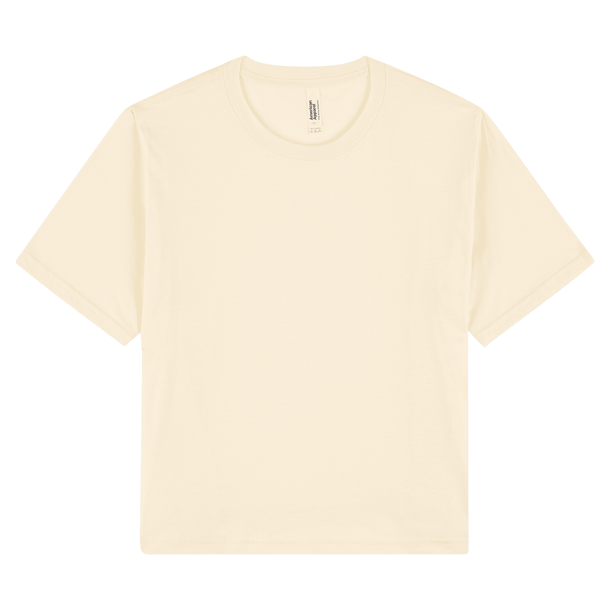 102 American Apparel Women's Fine Jersey Boxy T-Shirt - Image 10