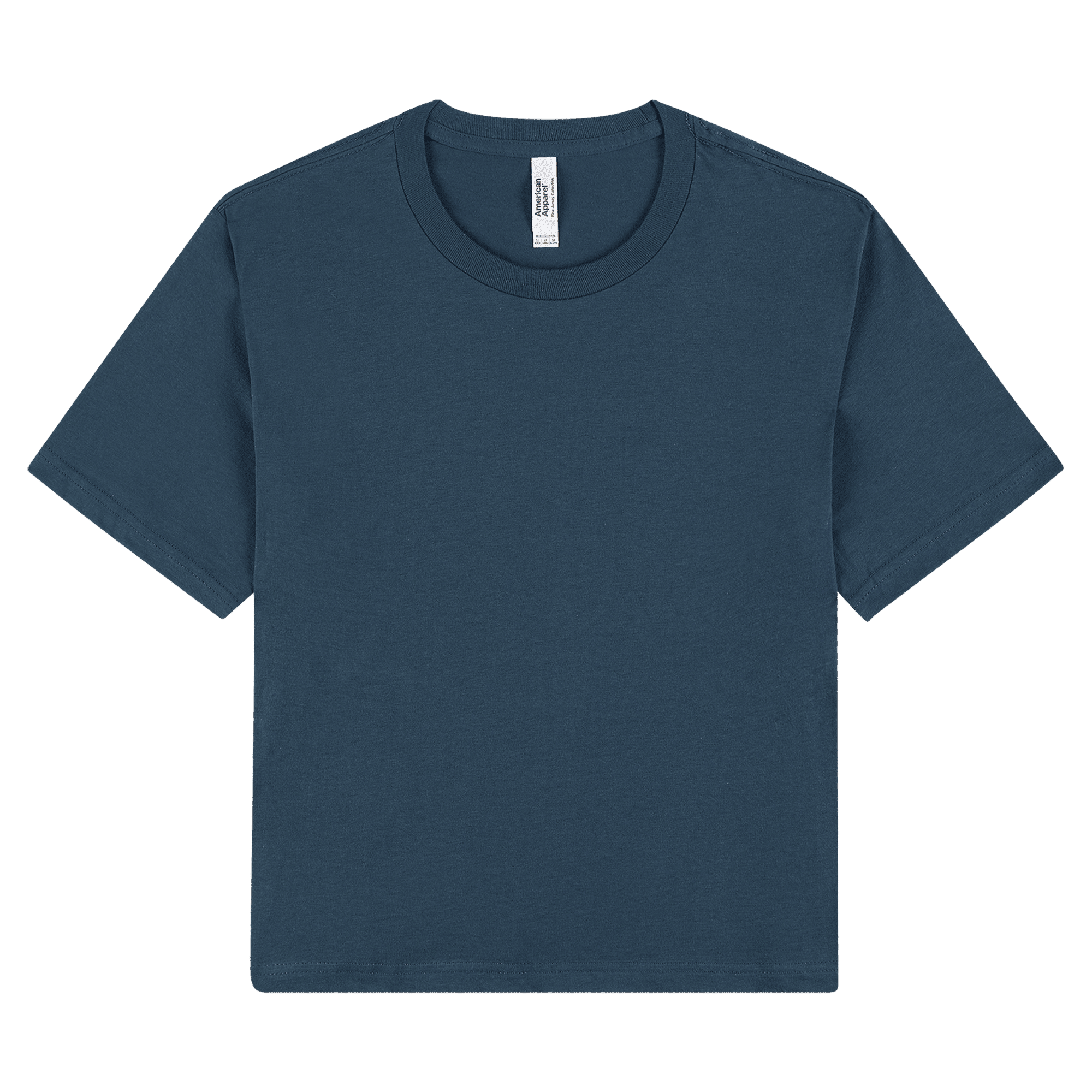 102 American Apparel Women's Fine Jersey Boxy T-Shirt - Image 16