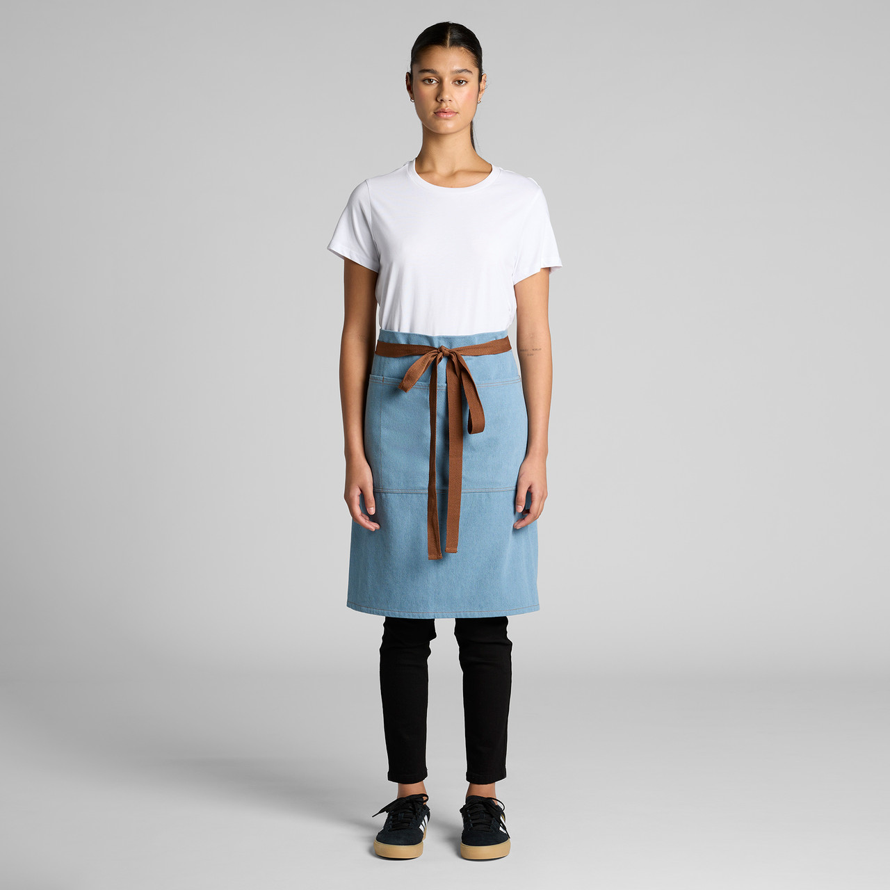 Denim Half Apron - Image 9