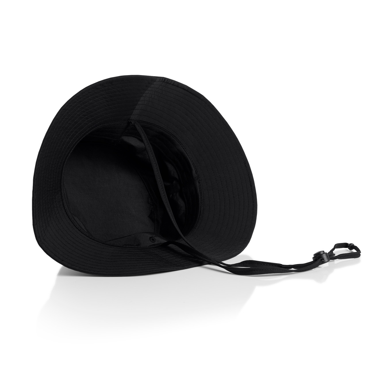 Nylon Wide Brim Bucket Hat - Image 4