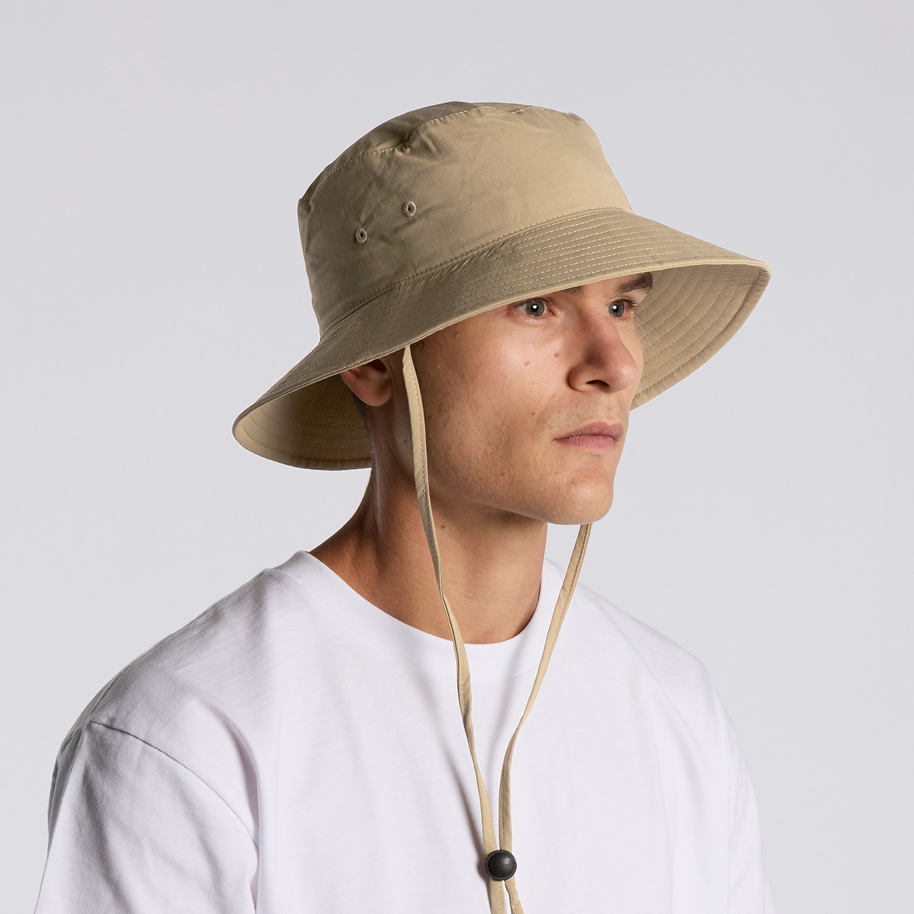 Nylon Wide Brim Bucket Hat - Image 10