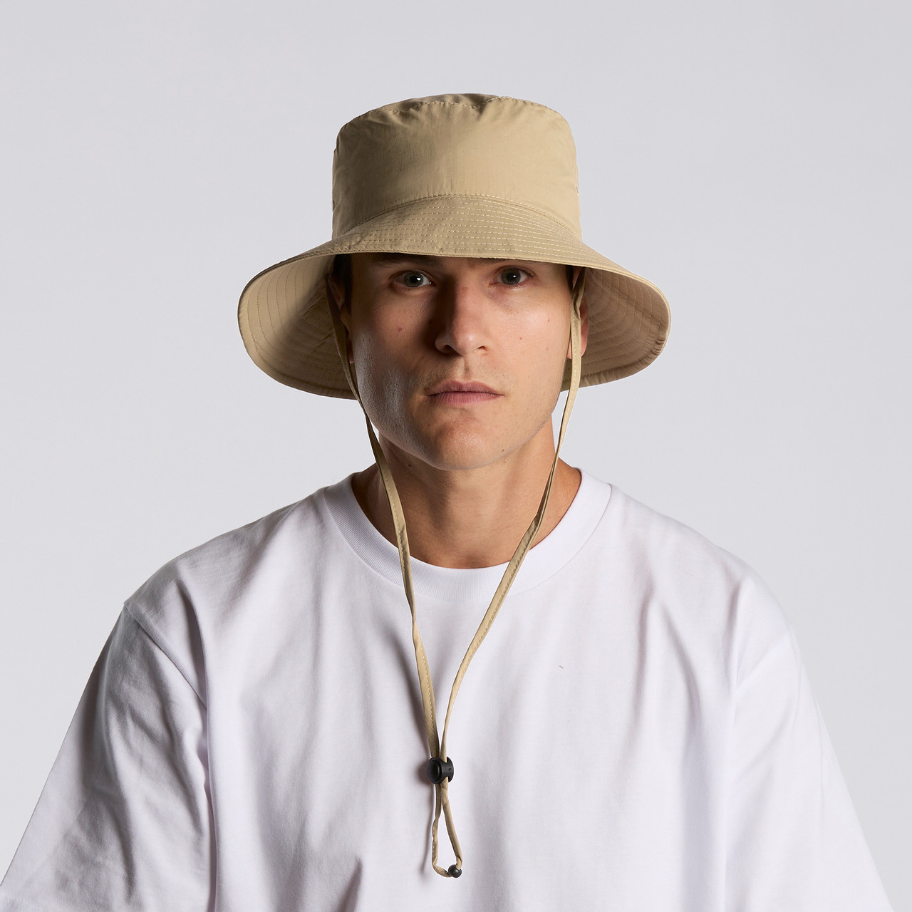 Nylon Wide Brim Bucket Hat - Image 15
