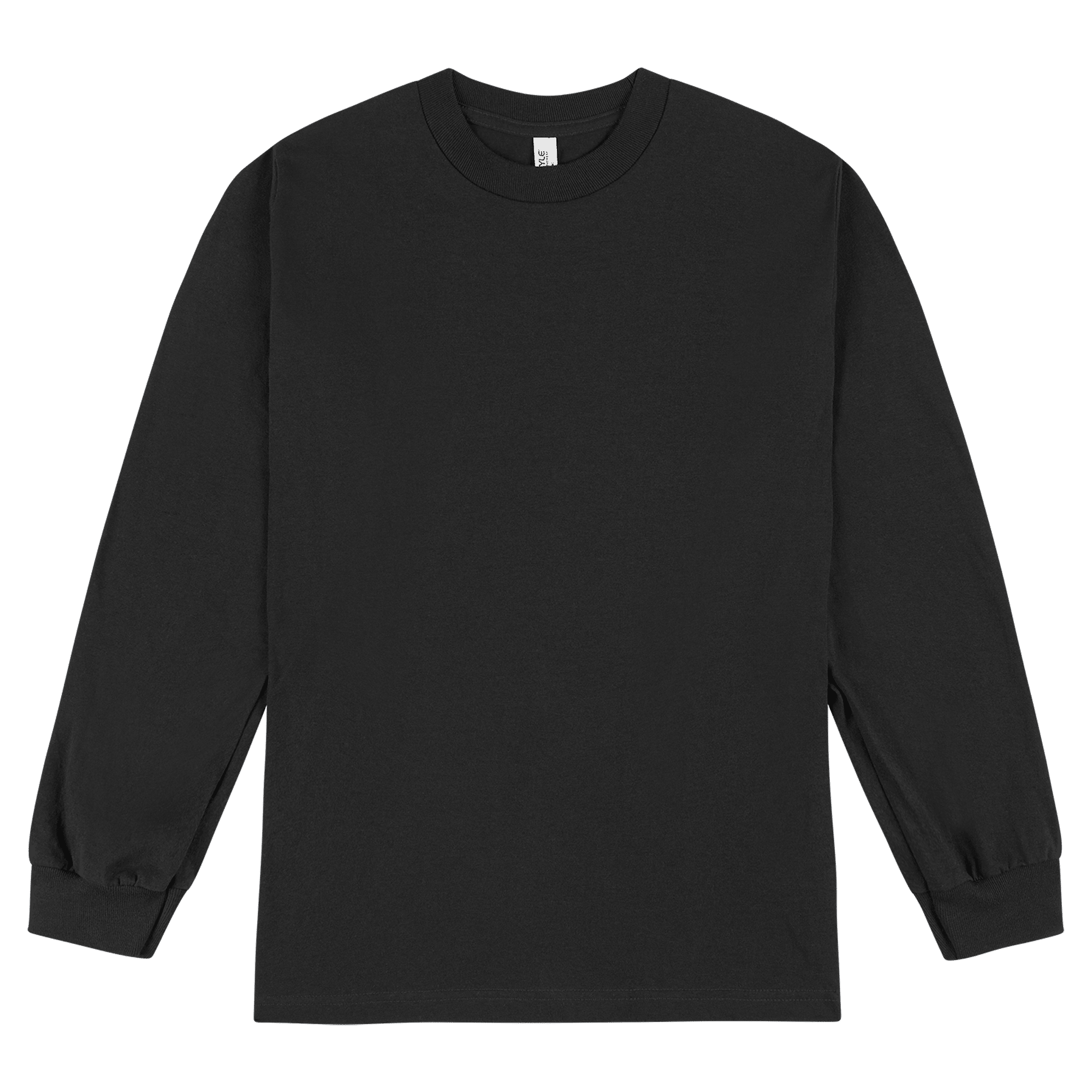 1304 American Apparel Heavyweight Cotton Unisex Long Sleeve T-Shirt - Image 3