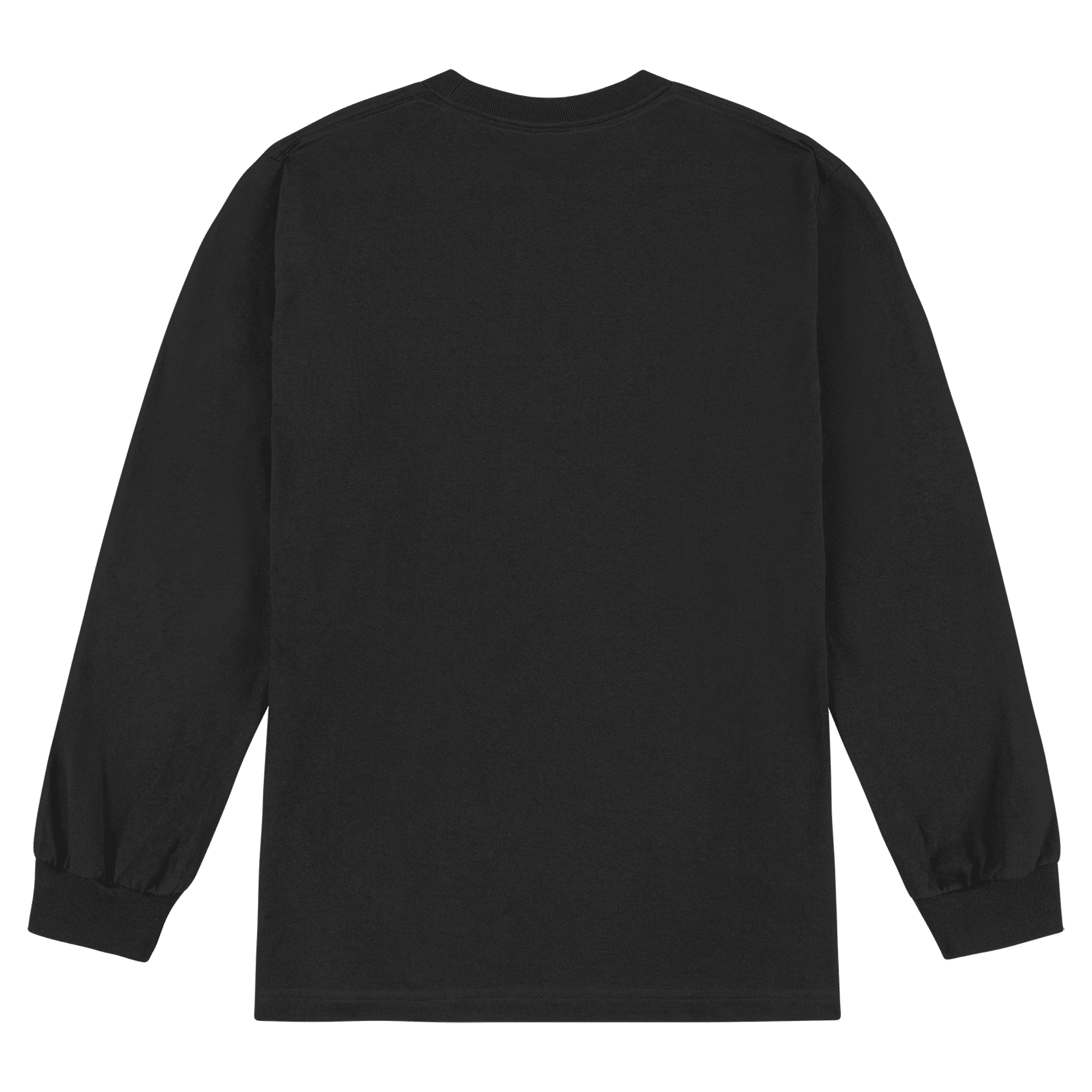 1304 American Apparel Heavyweight Cotton Unisex Long Sleeve T-Shirt - Image 4