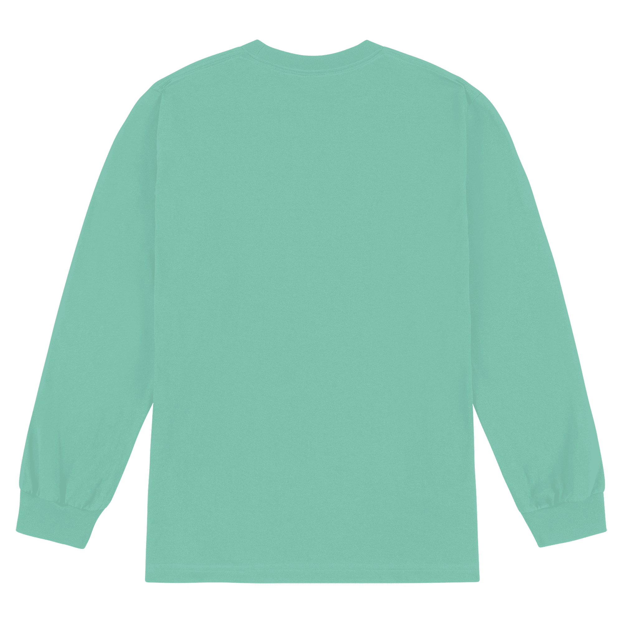 1304 American Apparel Heavyweight Cotton Unisex Long Sleeve T-Shirt - Image 6
