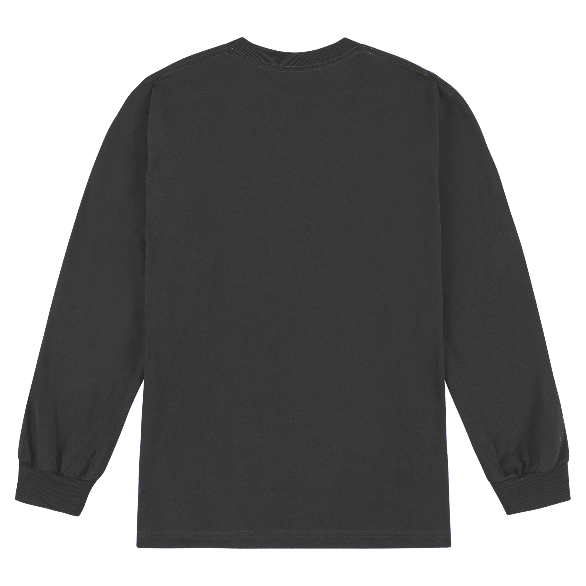 1304 American Apparel Heavyweight Cotton Unisex Long Sleeve T-Shirt - Image 8