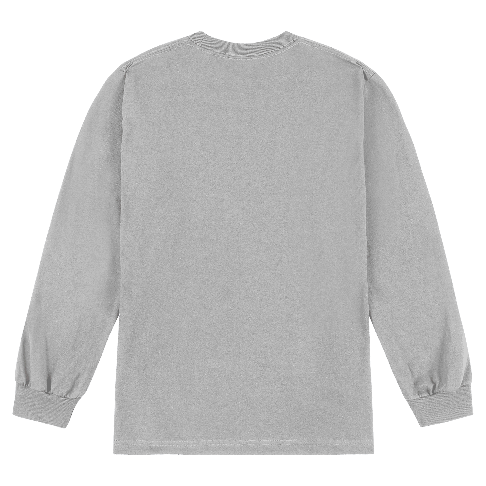 1304 American Apparel Heavyweight Cotton Unisex Long Sleeve T-Shirt - Image 10