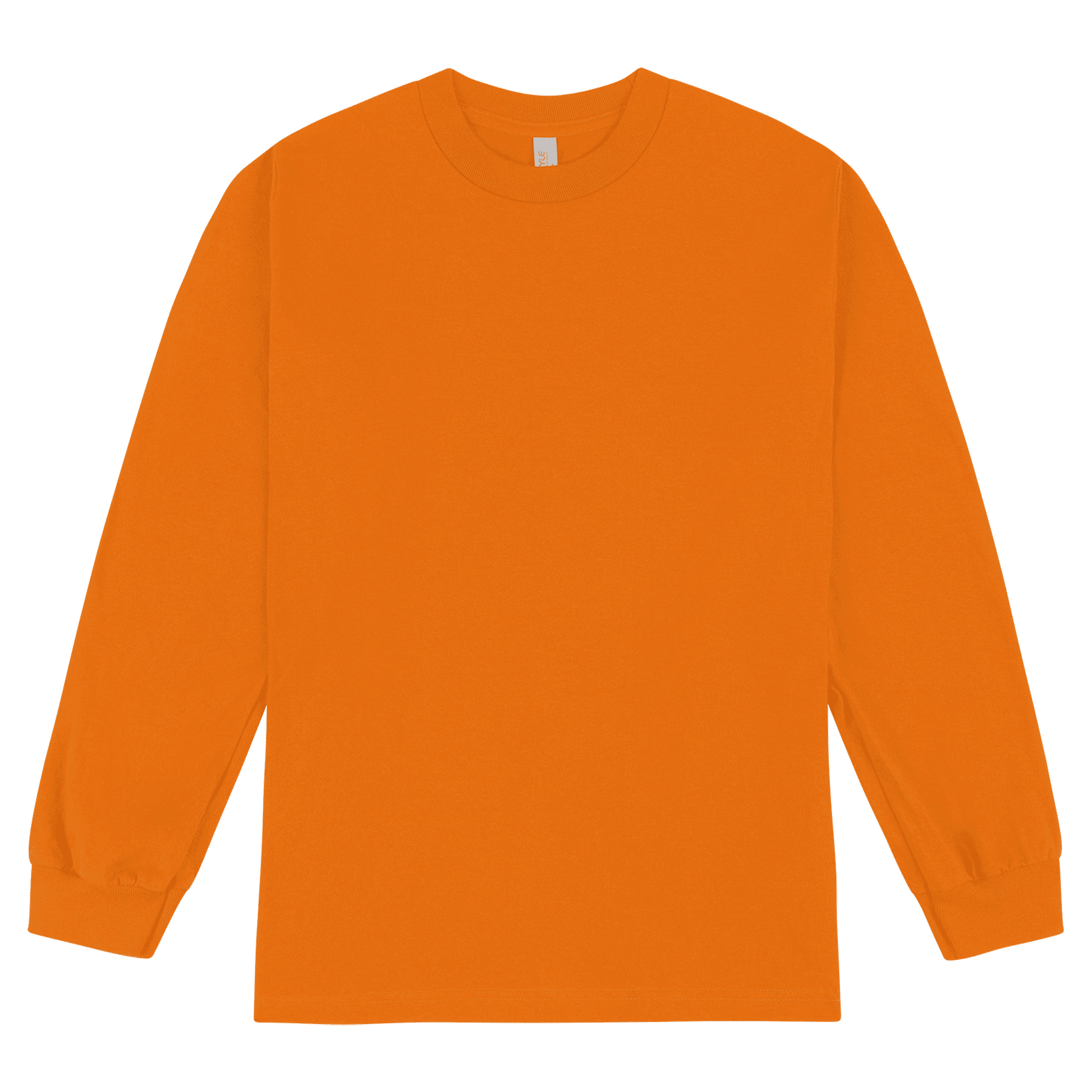 1304 American Apparel Heavyweight Cotton Unisex Long Sleeve T-Shirt - Image 13