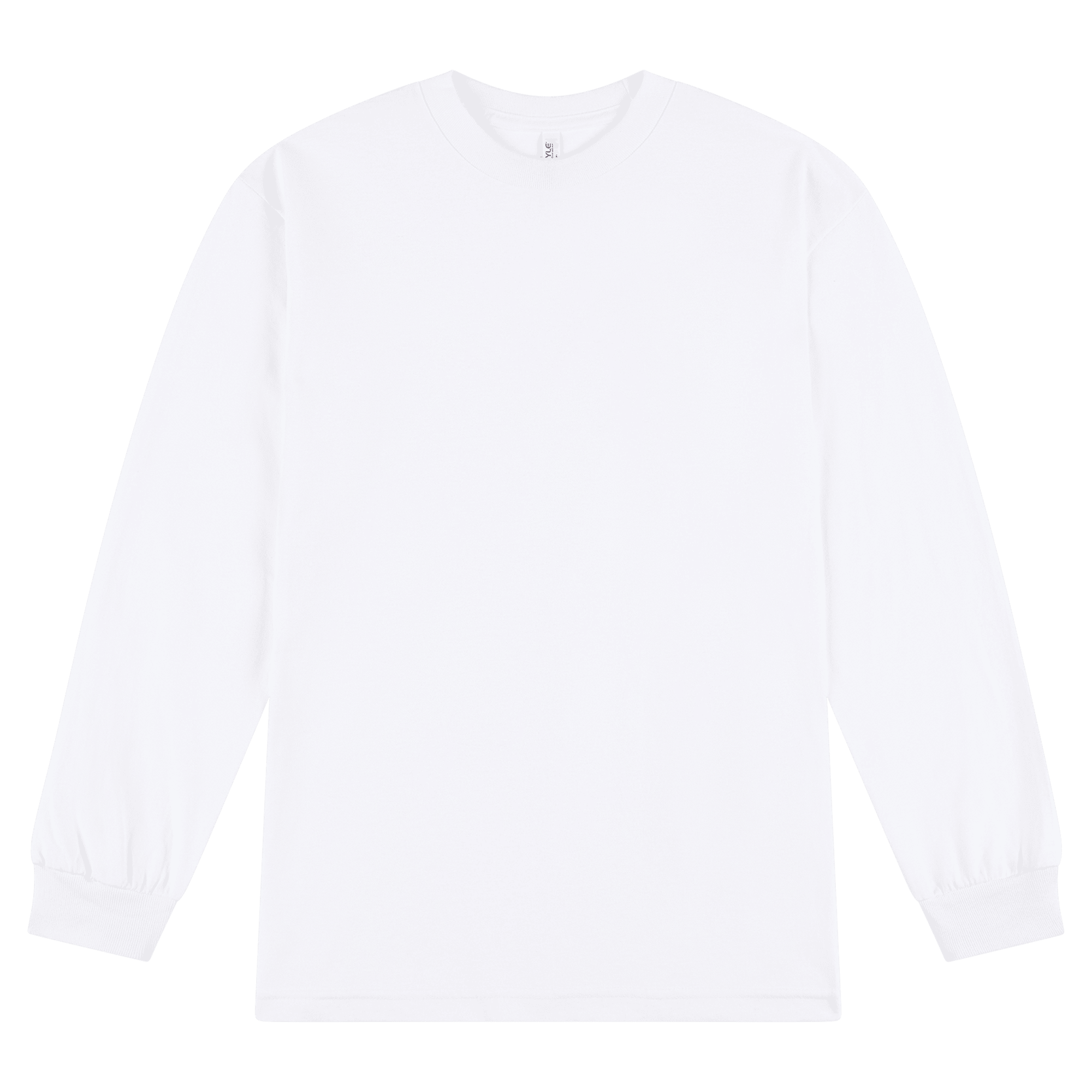 1304 American Apparel Heavyweight Cotton Unisex Long Sleeve T-Shirt - Image 17