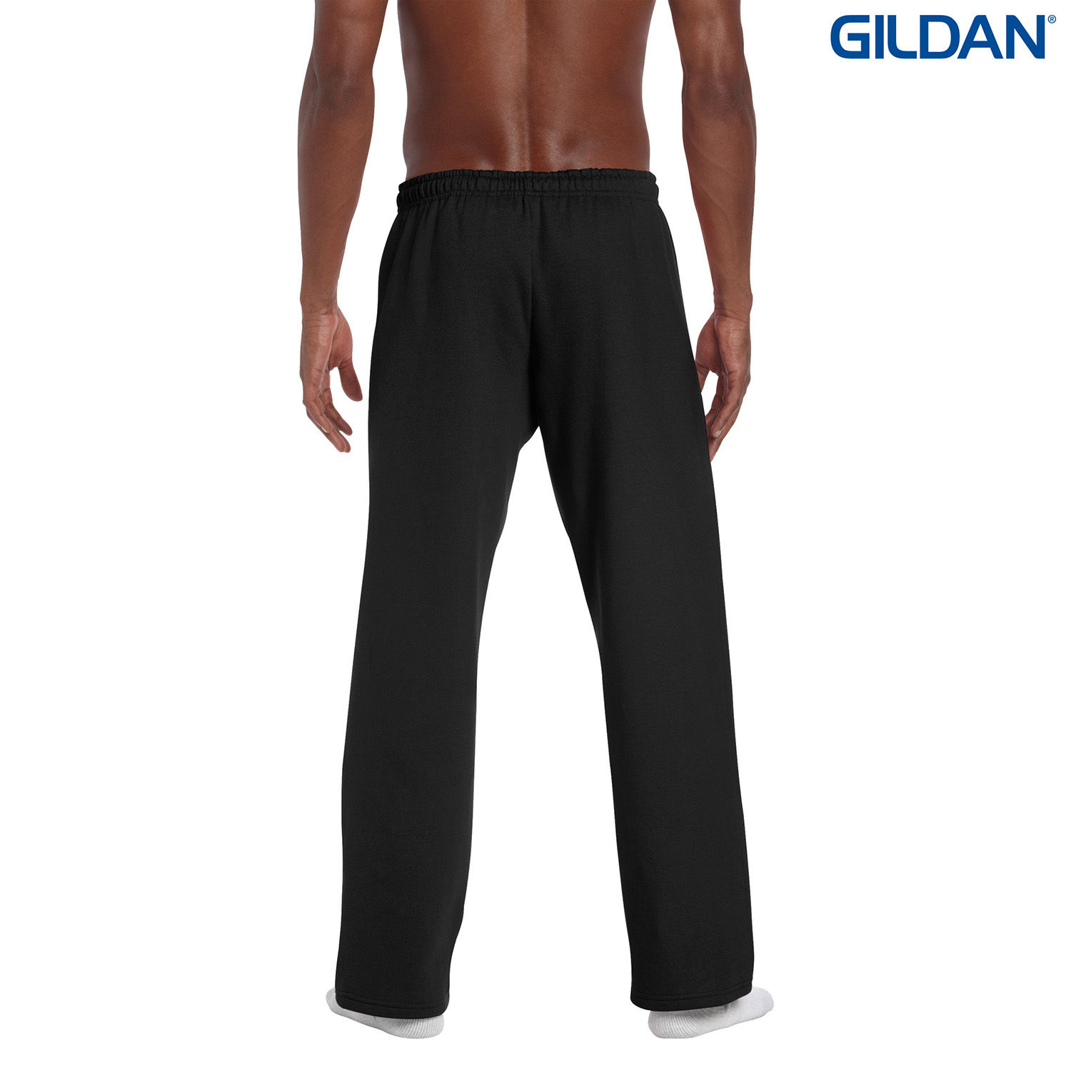18400 Gildan Heavy Blend Adult Open Bottom Sweatpants - Image 5
