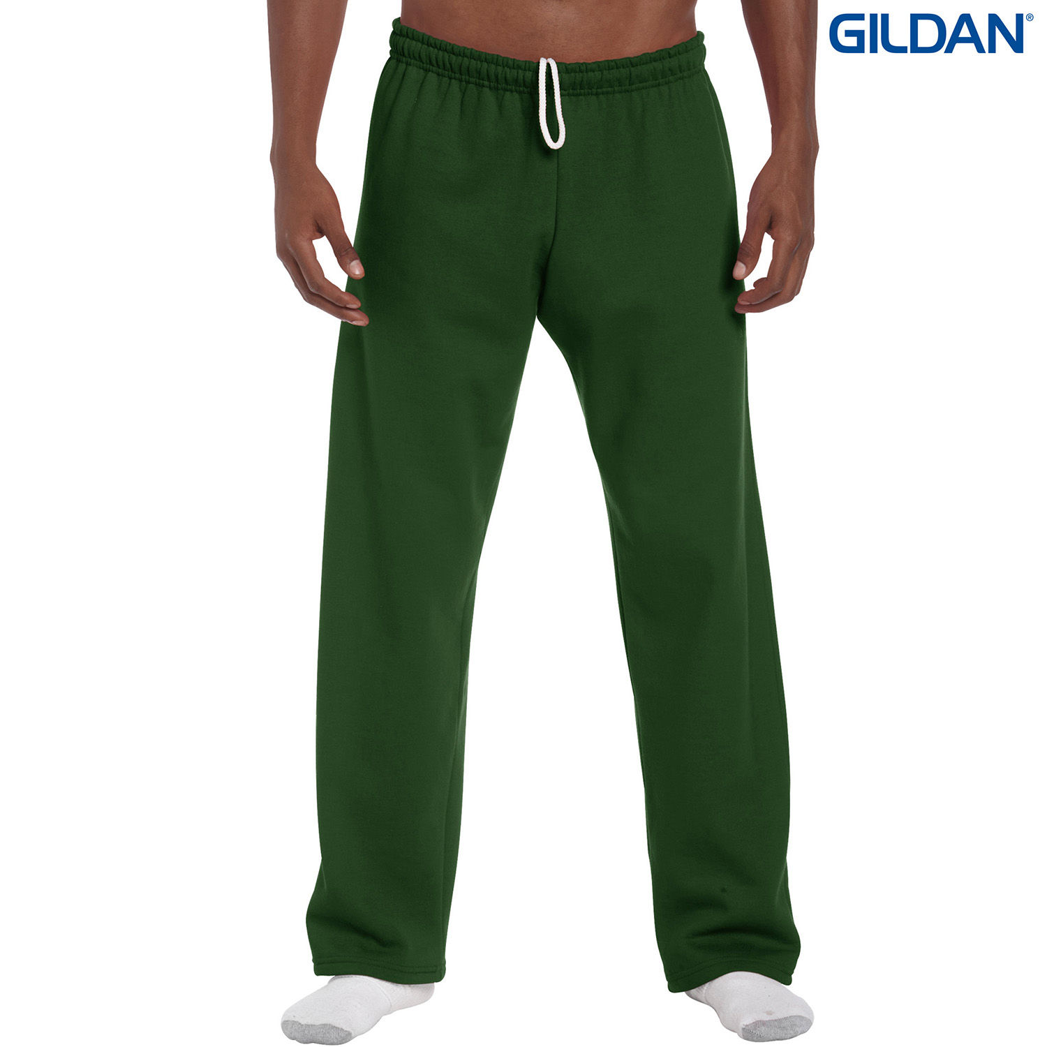 18400 Gildan Heavy Blend Adult Open Bottom Sweatpants - Image 6