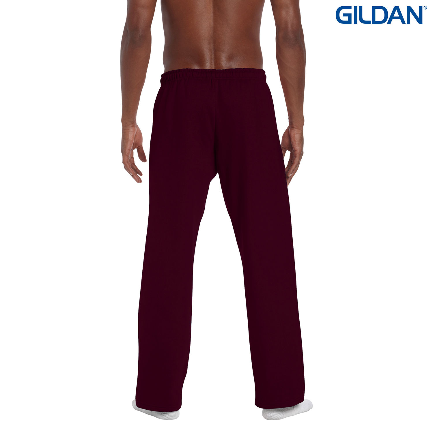 18400 Gildan Heavy Blend Adult Open Bottom Sweatpants - Image 9
