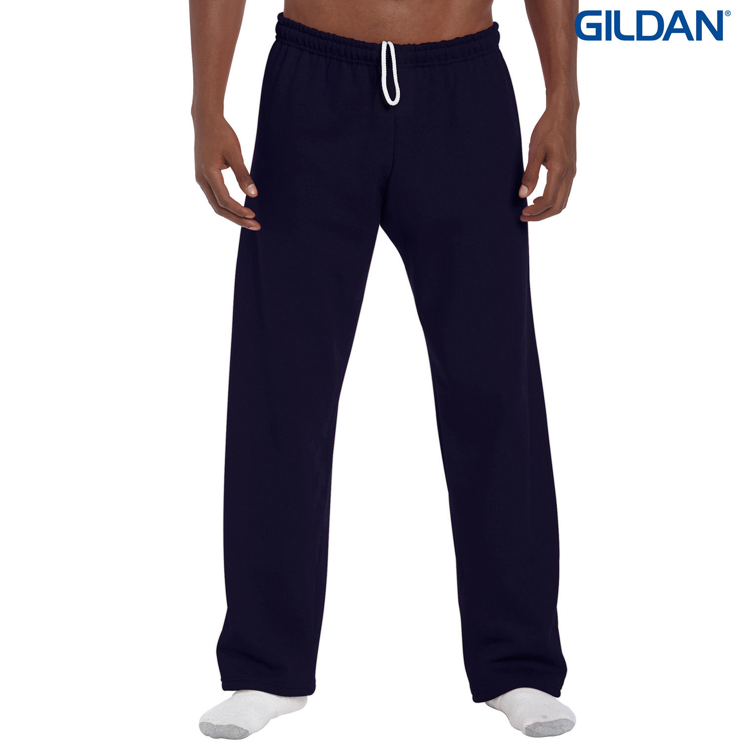 18400 Gildan Heavy Blend Adult Open Bottom Sweatpants - Image 10