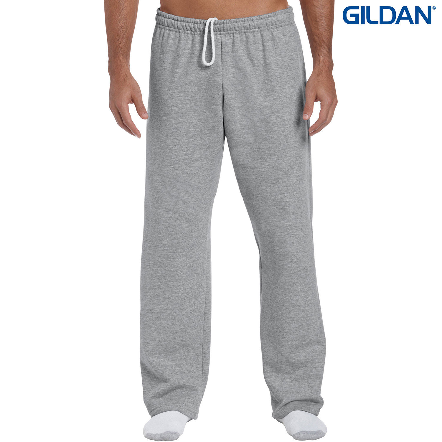 18400 Gildan Heavy Blend Adult Open Bottom Sweatpants - Image 12