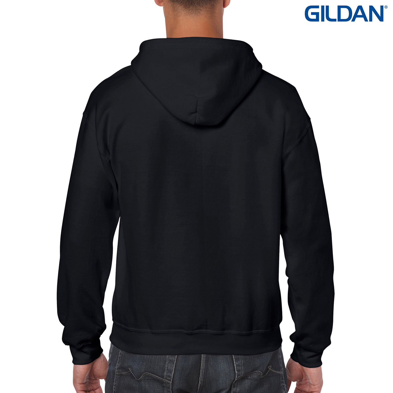 18600 Gildan Heavy Blend Adult Full Zip Hooded Sweatshirt - Image 5