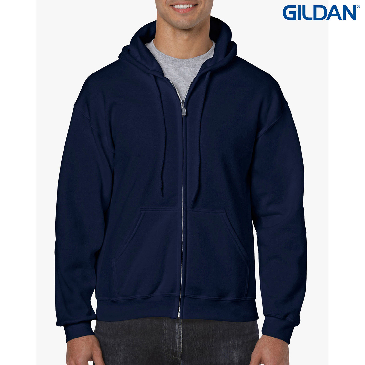 18600 Gildan Heavy Blend Adult Full Zip Hooded Sweatshirt - Image 30