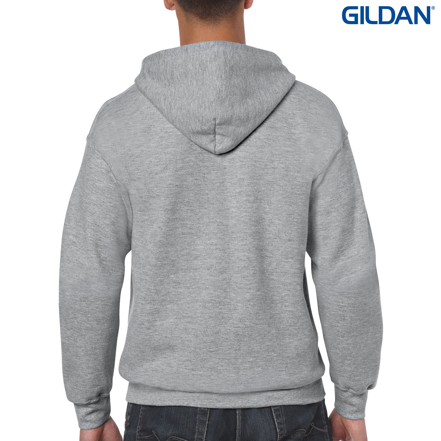 18600 Gildan Heavy Blend Adult Full Zip Hooded Sweatshirt - Image 20