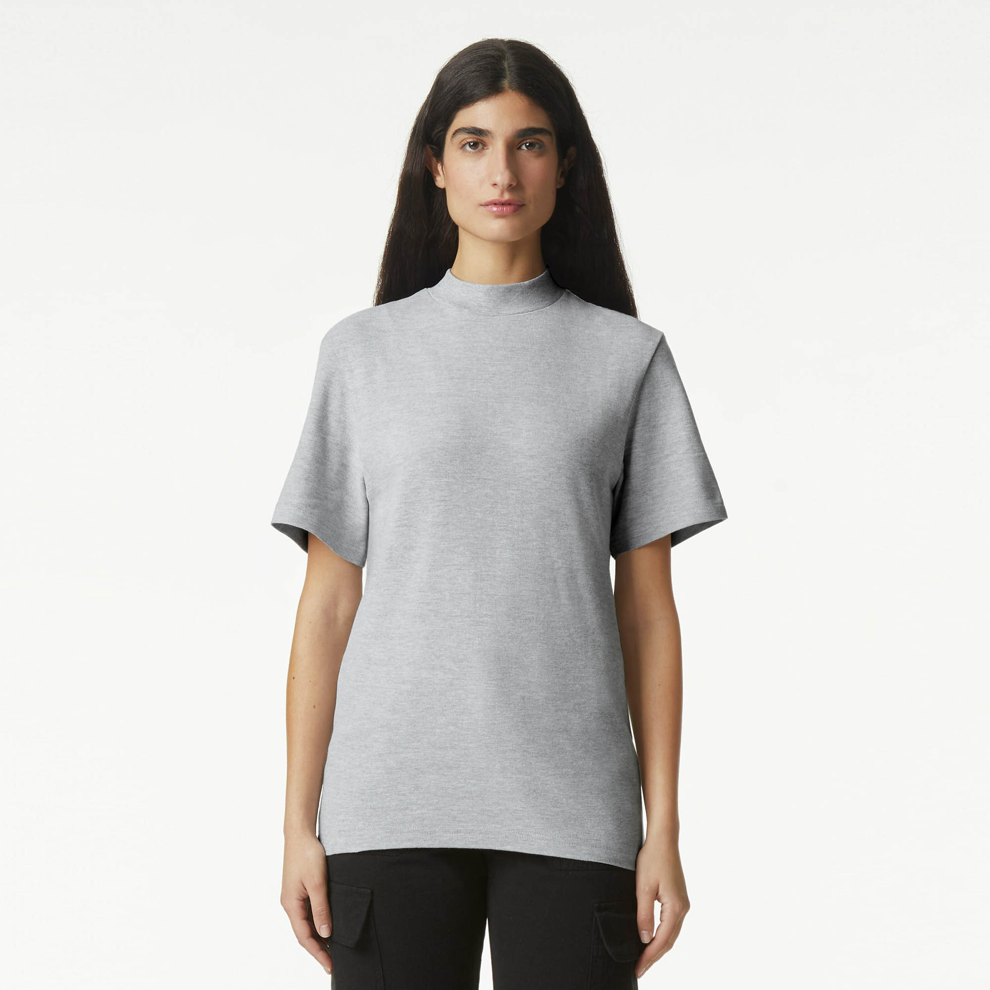 1PQ American Apparel Unisex Pique Mockneck - Image 7
