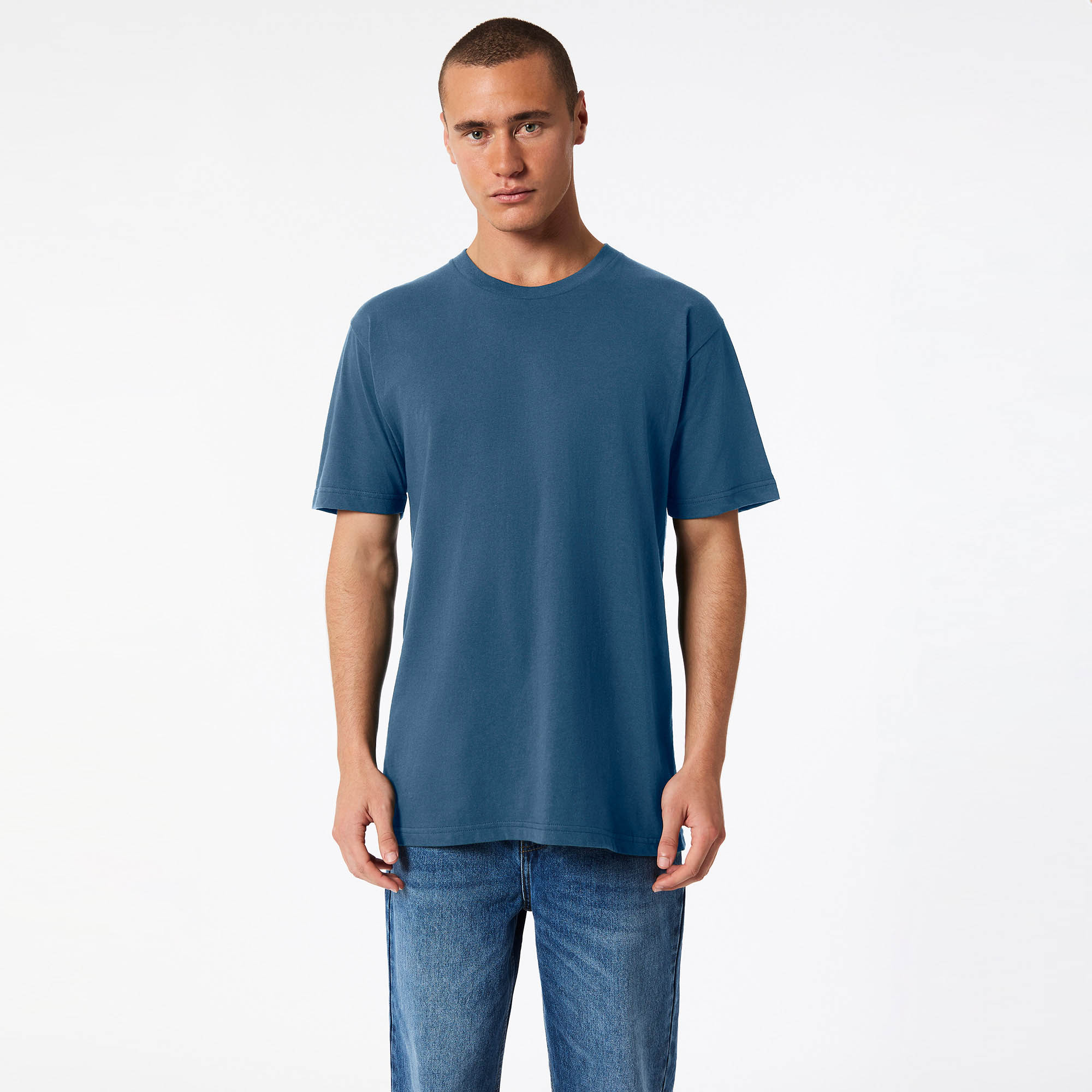 2001 American Apparel Unisex Fine Jersey Short Sleeve T-Shirt - Image 33