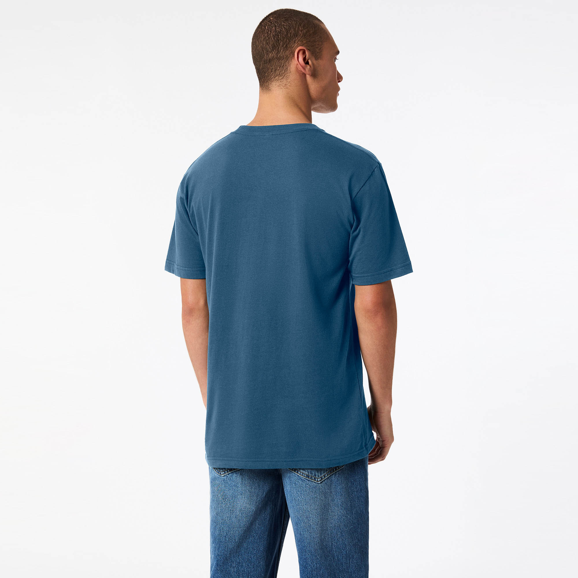 2001 American Apparel Unisex Fine Jersey Short Sleeve T-Shirt - Image 34