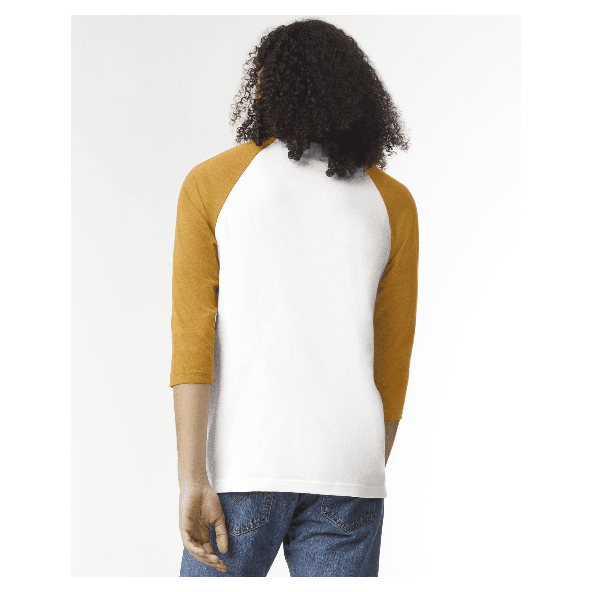 2003CVC American Apparel CVC Unisex Raglan T-shirt - Image 29