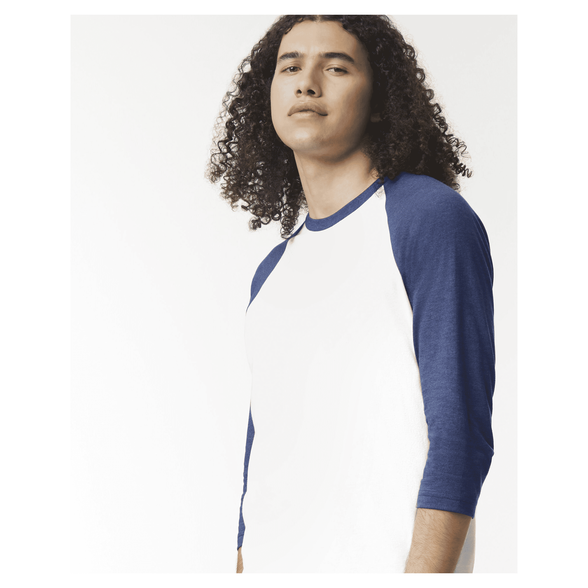 2003CVC American Apparel CVC Unisex Raglan T-shirt - Image 28