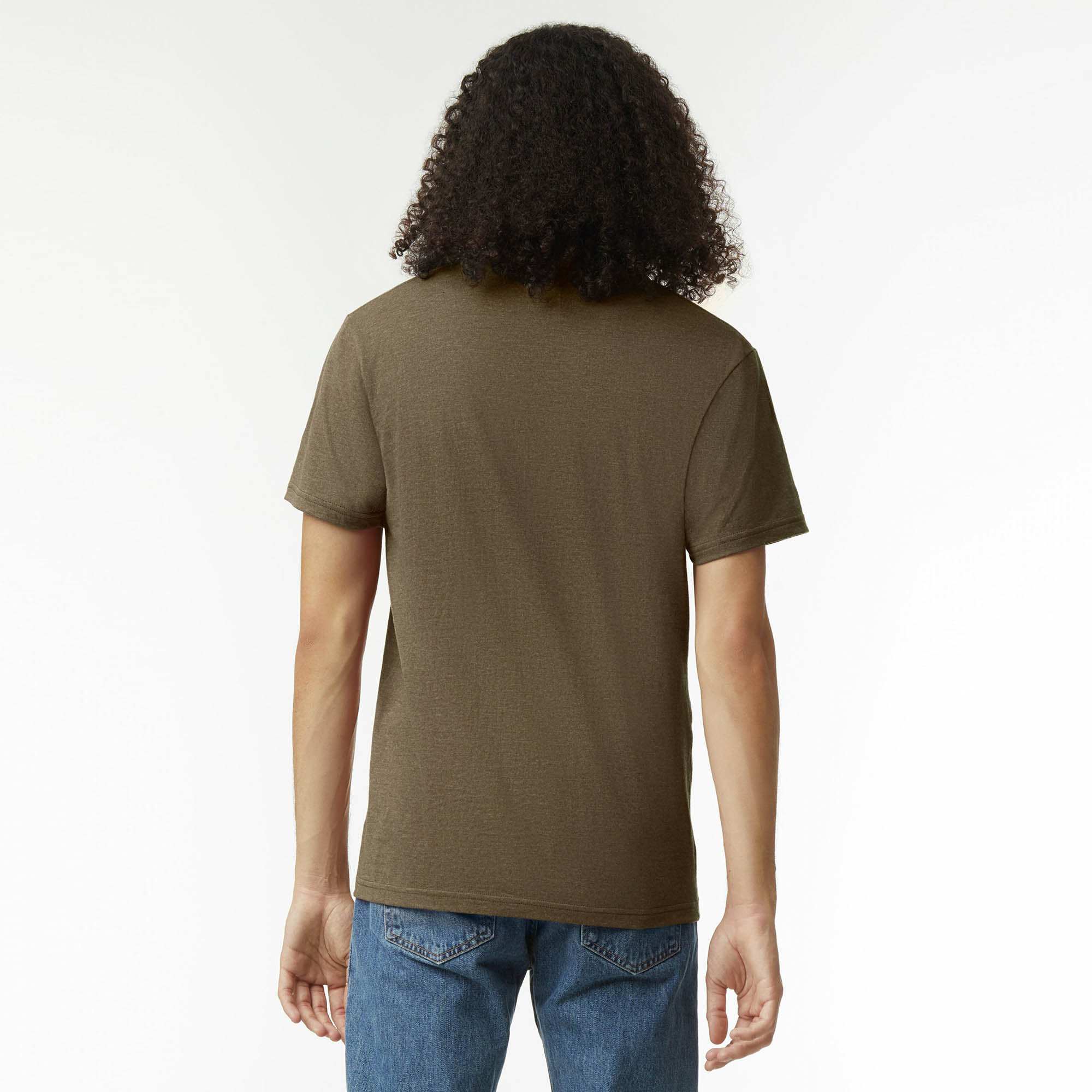 2006CVC American Apparel CVC Unisex V-neck T-shirt - Image 7