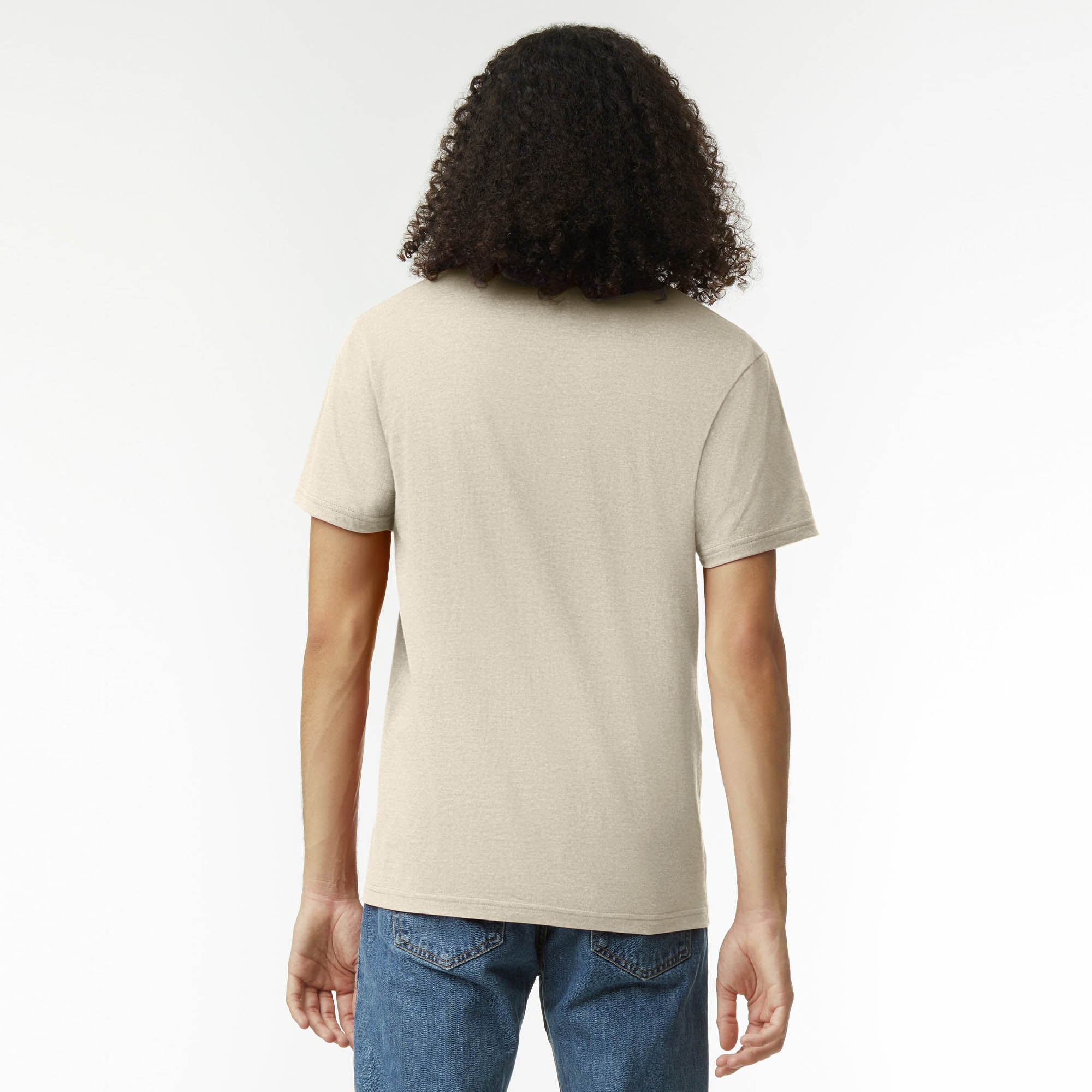 2006CVC American Apparel CVC Unisex V-neck T-shirt - Image 11