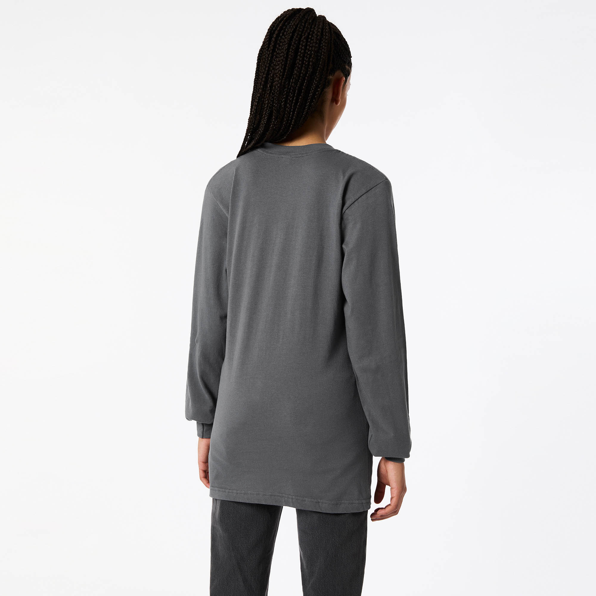 2007W American Apparel Cotton Long Sleeve Fine Jersey T-shirt - Image 6