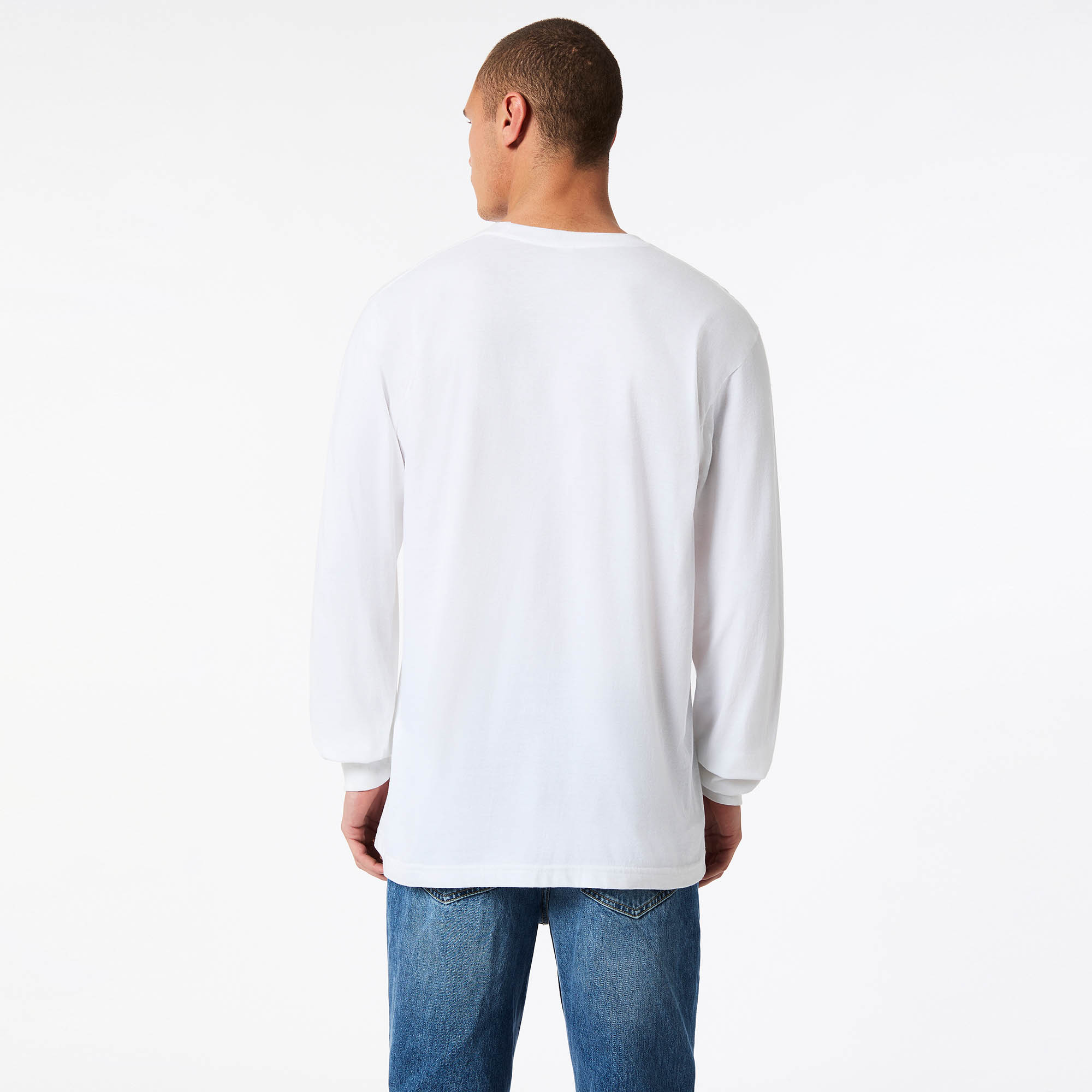 2007W American Apparel Cotton Long Sleeve Fine Jersey T-shirt - Image 29
