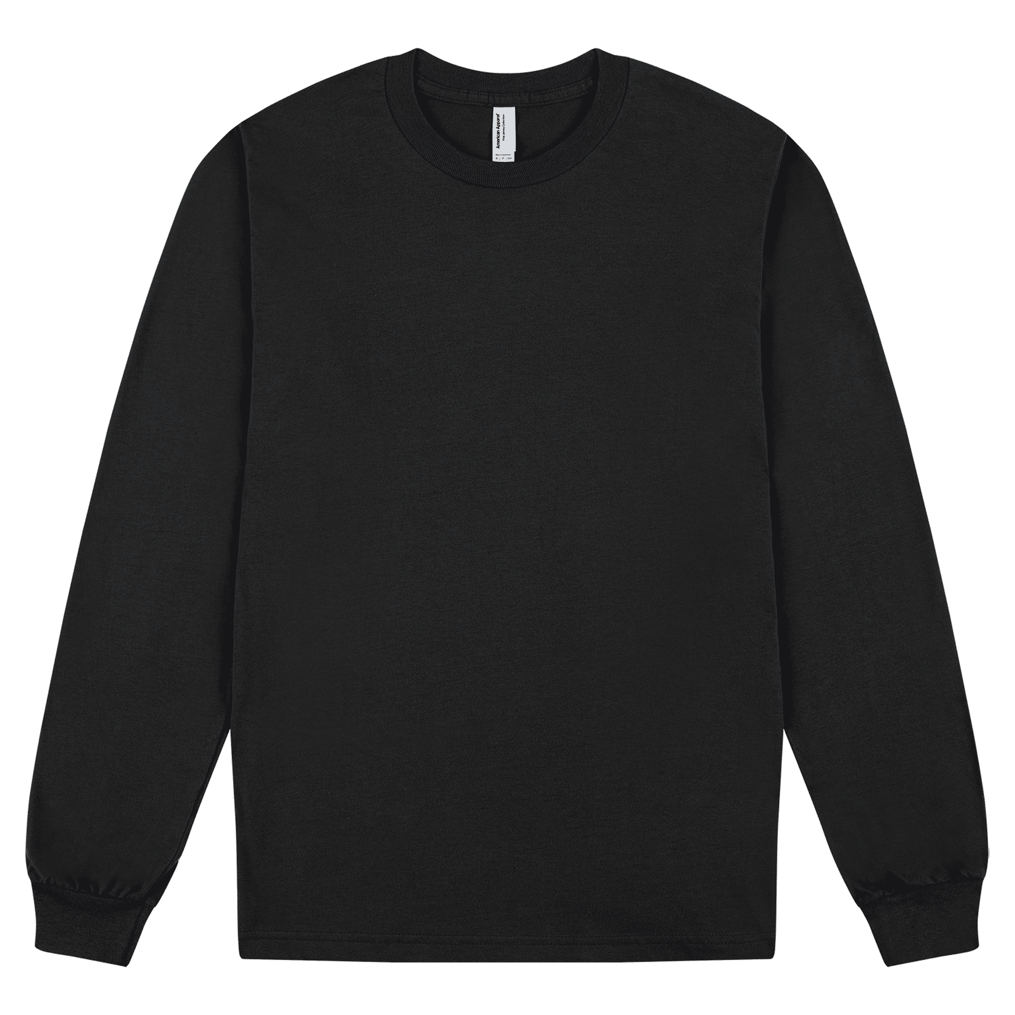 2007W American Apparel Cotton Long Sleeve Fine Jersey T-shirt - Image 10