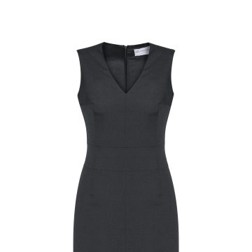 Womens Cool Stretch Sleeveless V-Neck Dress