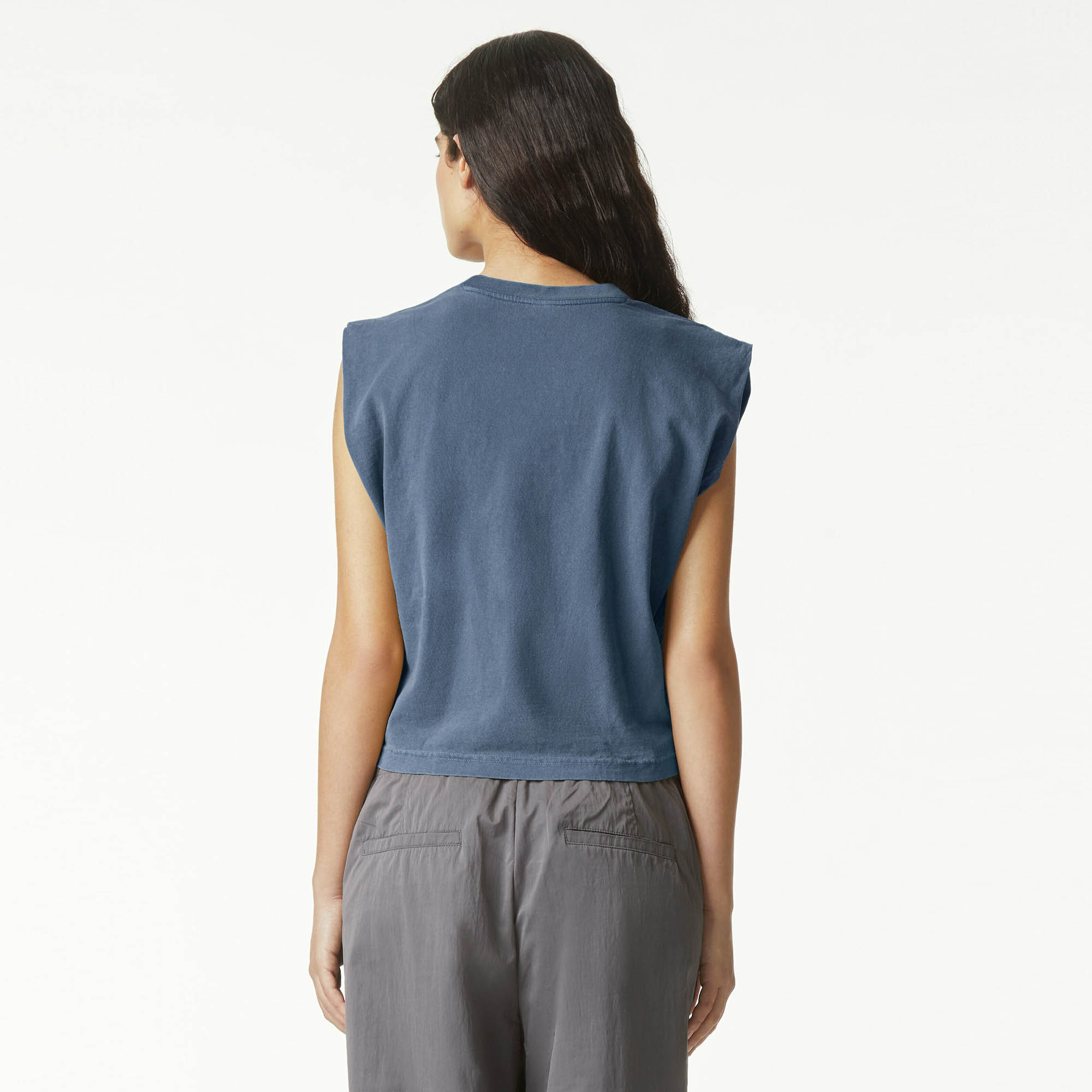307GD American Apparel Women's Muscle T-shirt - Image 9