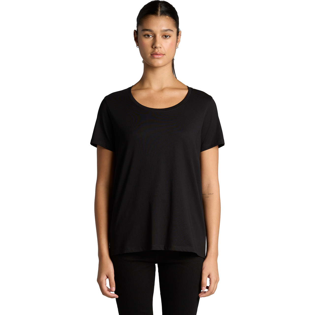 Wo's Maple Scoop Tee - Image 6