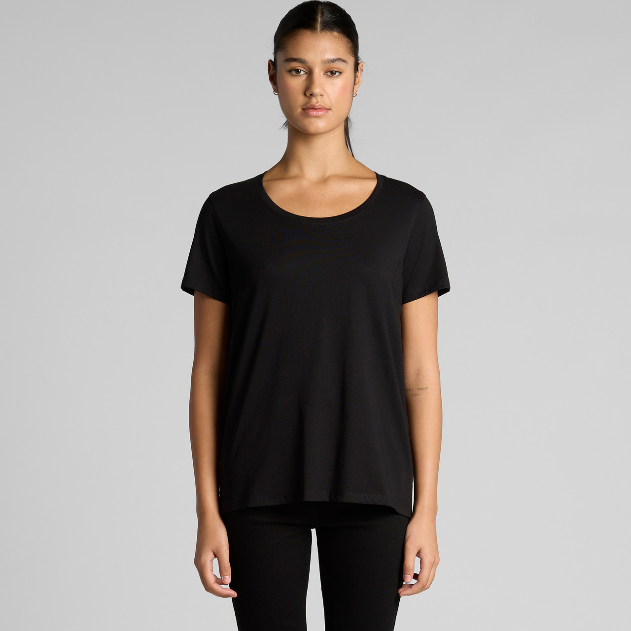 Wo's Maple Scoop Tee - Image 7