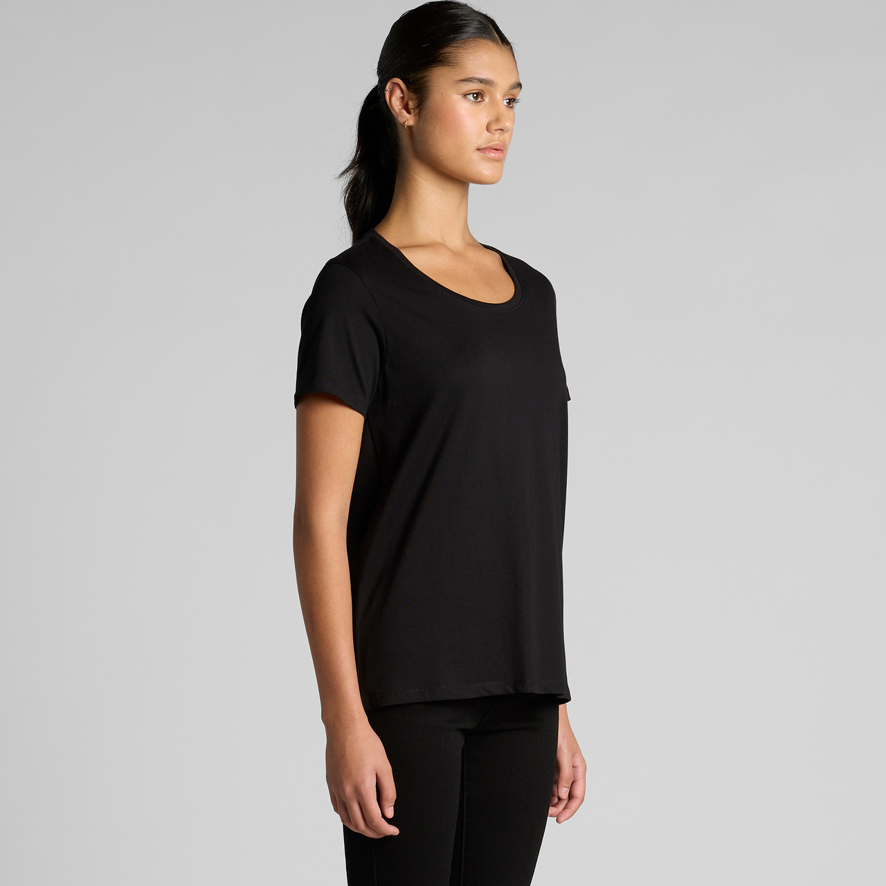 Wo's Maple Scoop Tee - Image 9