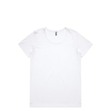 Wo's Maple Scoop Tee