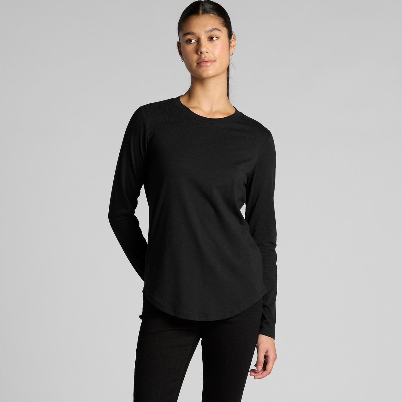 Wo's Maple Curve L/S Tee - Image 3