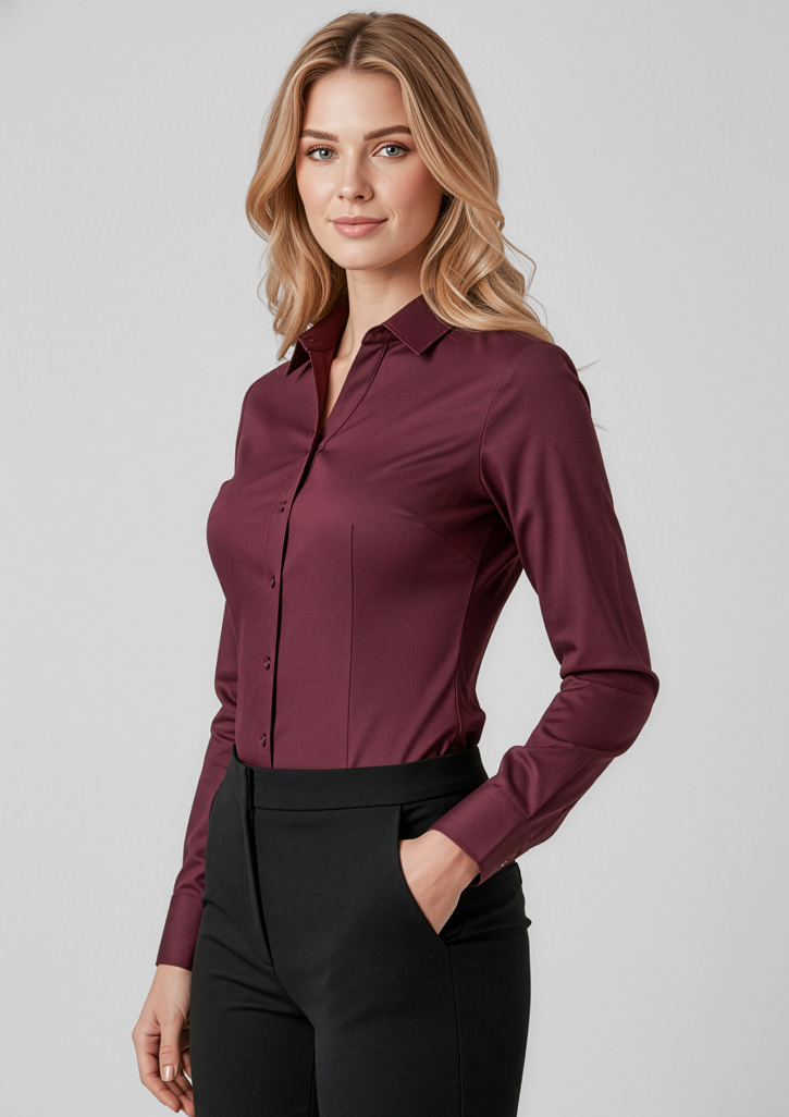 Womens Hudson Long Sleeve Shirt - Image 18