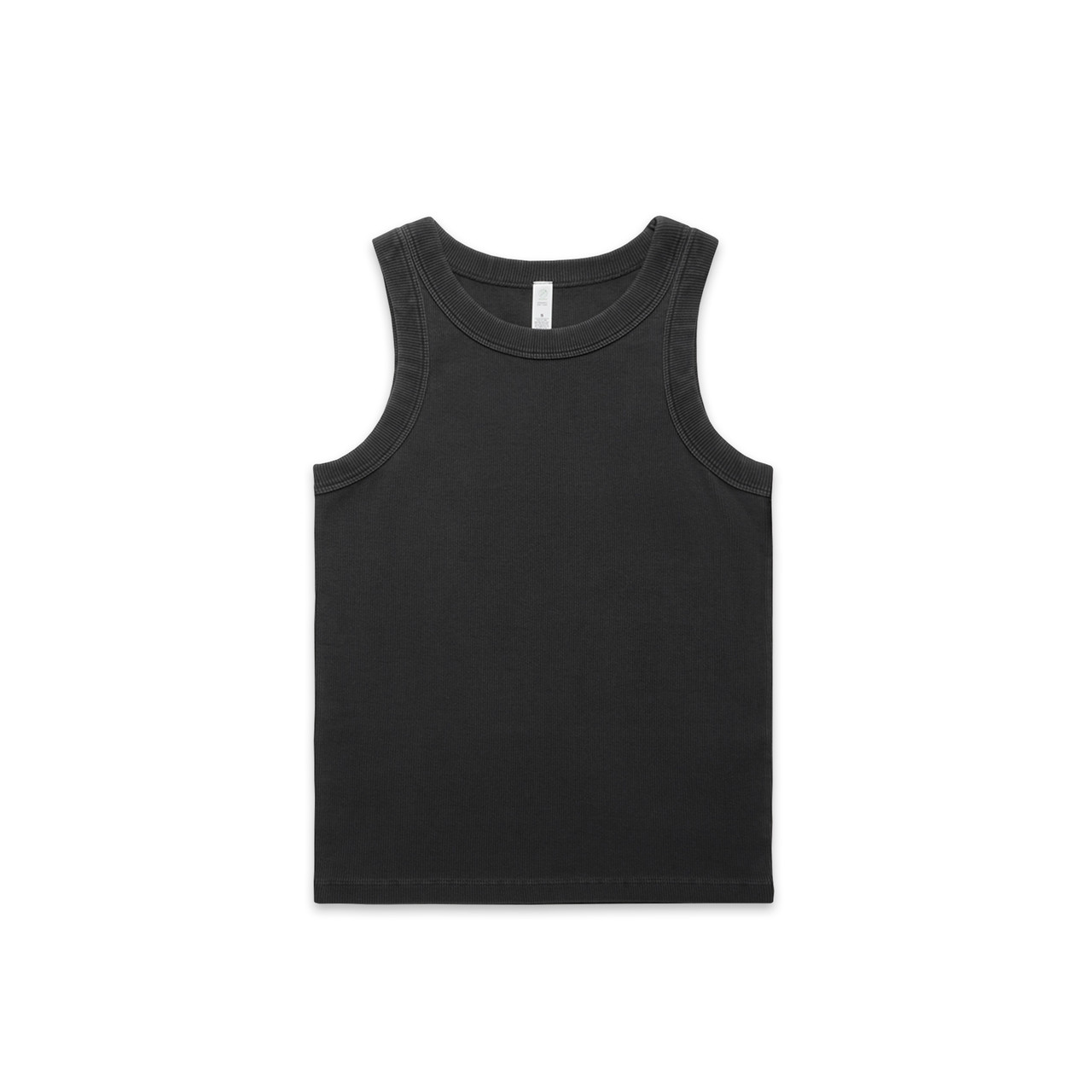 Wo's Faded Organic Rib Tank - Image 4