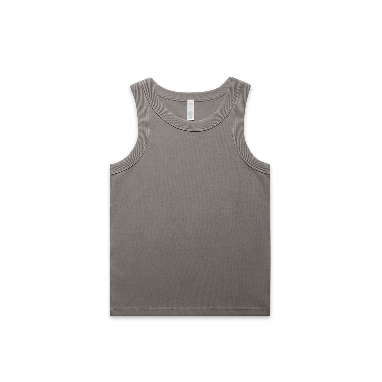 Wo's Faded Organic Rib Tank - Image 6
