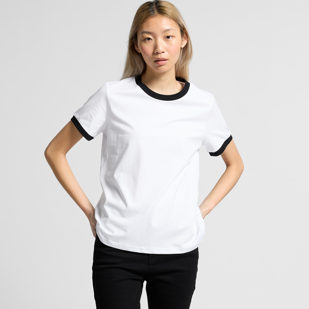 Wo's Maple Ringer Tee - Image 3
