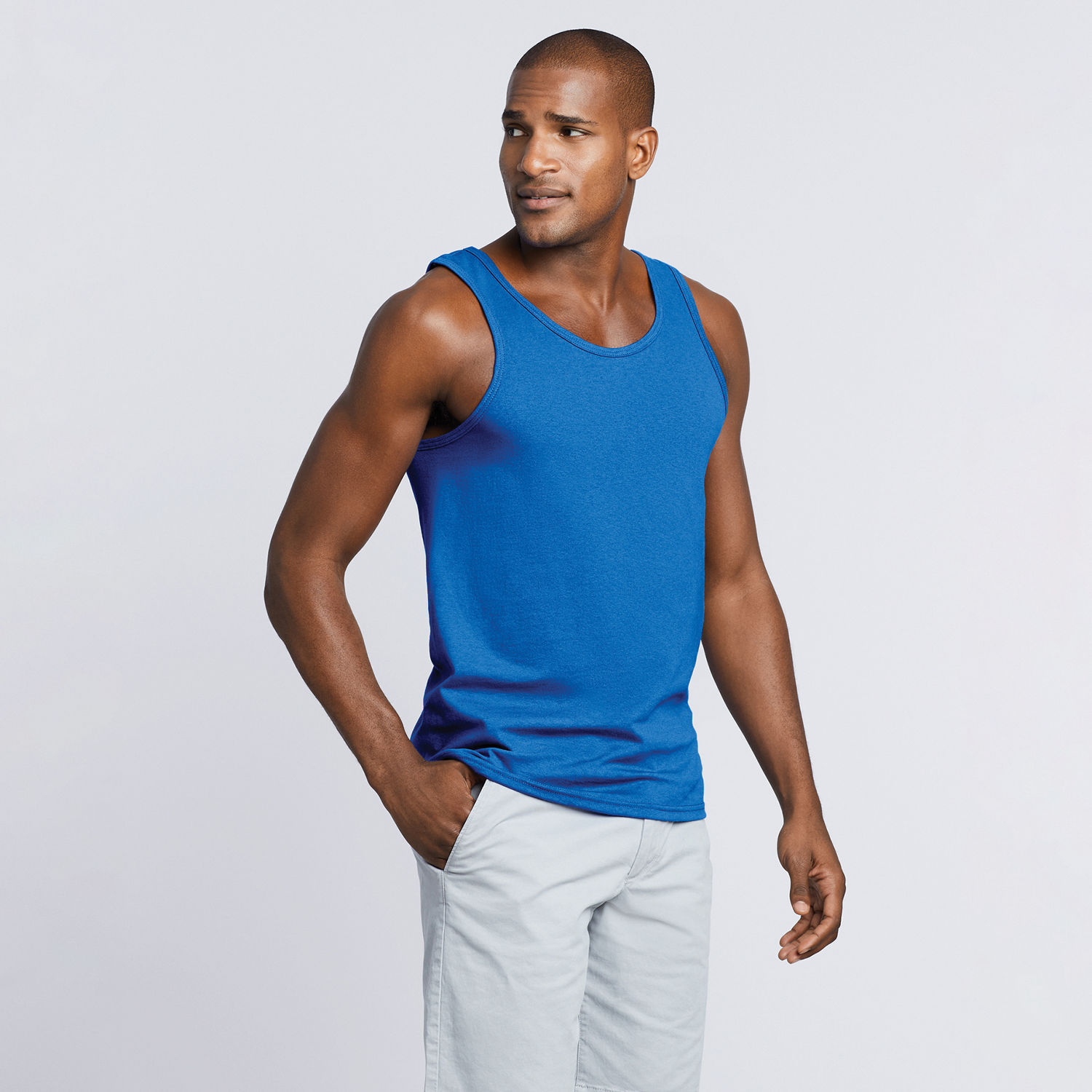 5200 Gildan Heavy Cotton Adult Singlet - Image 3