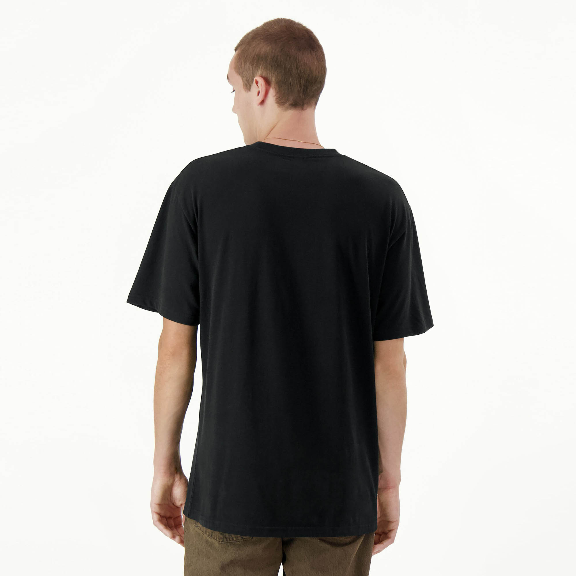 5389 American Apparel Sueded Unisex Short Sleeve T-shirt - Image 4