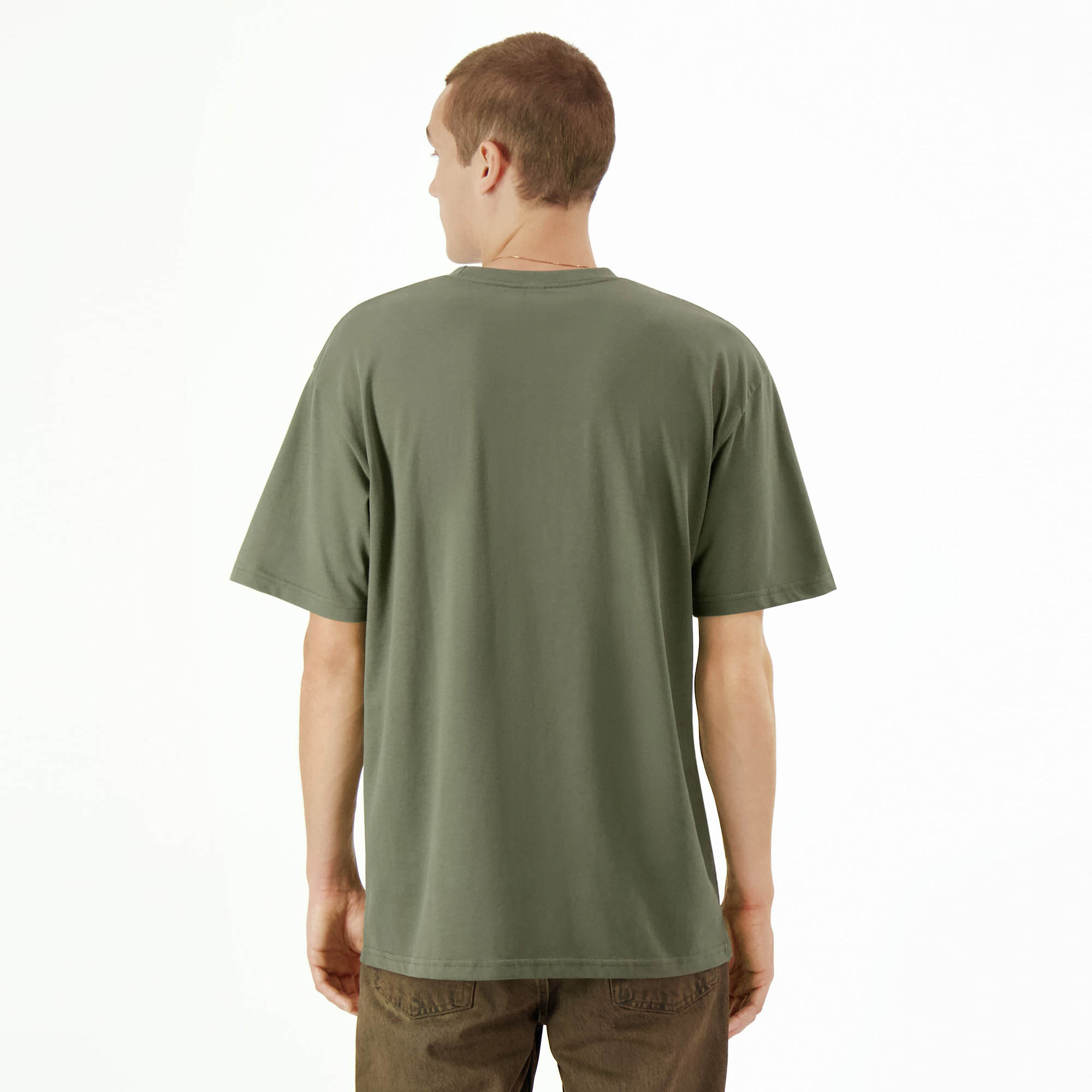 5389 American Apparel Sueded Unisex Short Sleeve T-shirt - Image 9