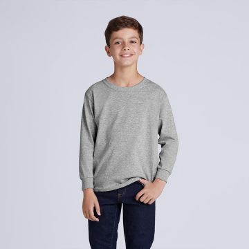 5400B Gildan Heavy Cotton Youth Long Sleeve T-shirt