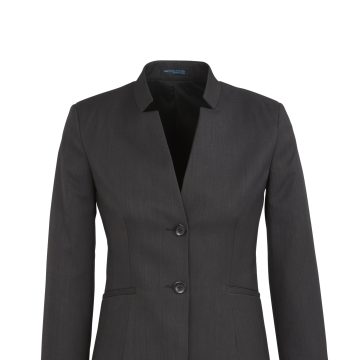 Womens Cool Stretch Short Jacket with Reverse Lapel